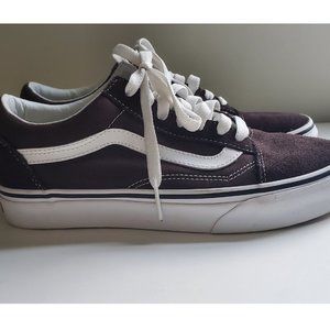 Vans Old Skool Brown Suede Shoes